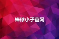棒球小子官网