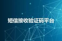 短信接收验证码平台