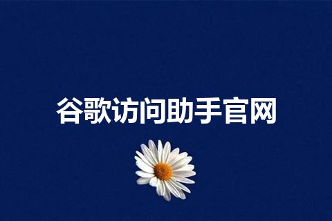 谷歌访问助手官网