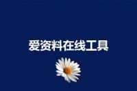 爱资料在线工具