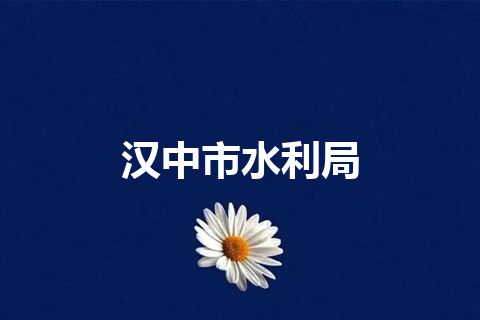 汉中市水利局