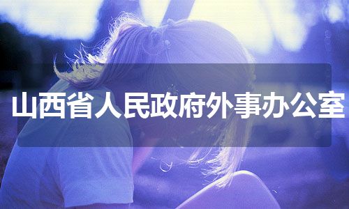 山西省人民政府外事办公室