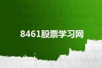 8461股票学习网