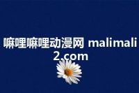 嘛哩嘛哩动漫网 malimali2.com