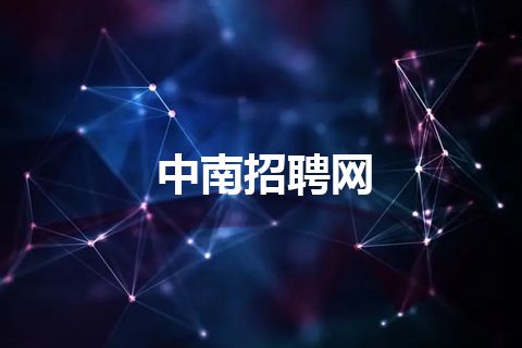 中南招聘网