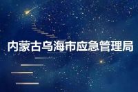 内蒙古乌海市应急管理局