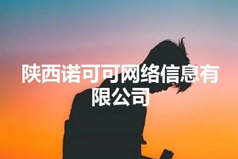 陕西诺可可网络信息有限公司