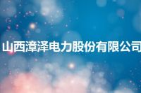 山西漳泽电力股份有限公司