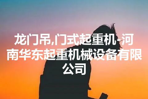 龙门吊,门式起重机-河南华东起重机械设备有限公司