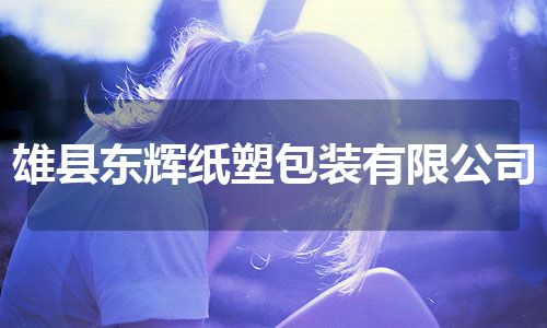 雄县东辉纸塑包装有限公司