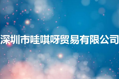 深圳市哇唭呀贸易有限公司