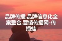 品牌传播,品牌信息化全案整合,营销传播网-传播蛙