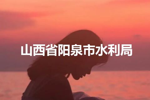 山西省阳泉市水利局