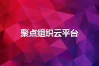 聚点组织云平台
