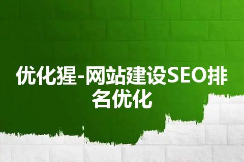 优化猩-网站建设SEO排名优化