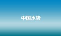 中国水势