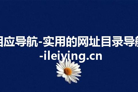 泪应导航-实用的网址目录导航-ileiying.cn