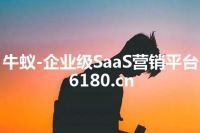 牛蚁-企业级SaaS营销平台 6180.cn