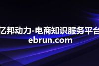 亿邦动力-电商知识服务平台 ebrun.com