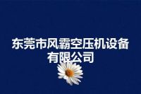 东莞市风霸空压机设备有限公司