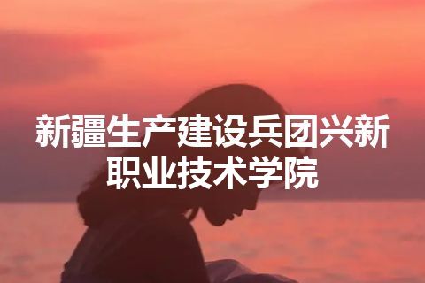 新疆生产建设兵团兴新职业技术学院