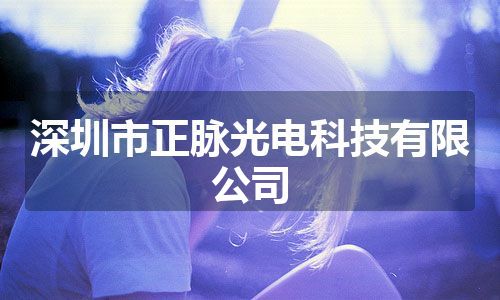 深圳市正脉光电科技有限公司