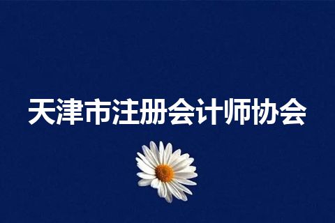 天津市注册会计师协会