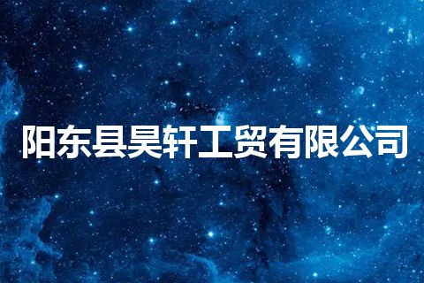 阳东县昊轩工贸有限公司