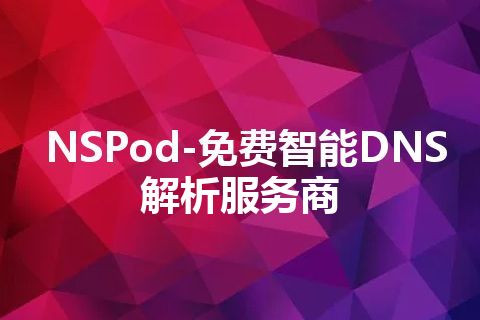 NSPod-免费智能DNS解析服务商