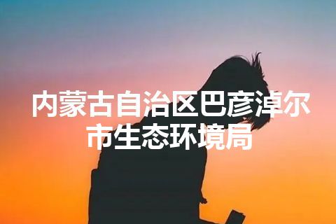 内蒙古自治区巴彦淖尔市生态环境局