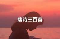 唐诗三百首