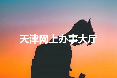 天津网上办事大厅