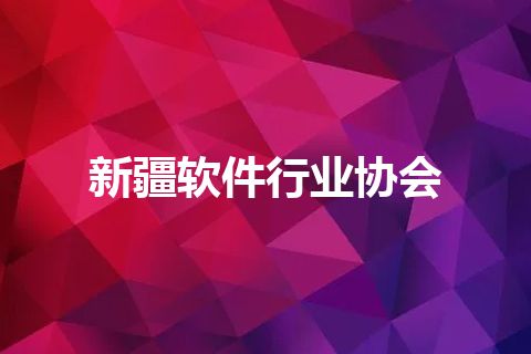 新疆软件行业协会
