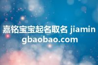 嘉铭宝宝起名取名 jiamingbaobao.com