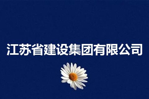 江苏省建设集团有限公司