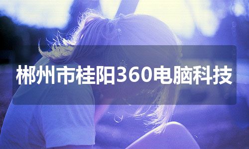 郴州市桂阳360电脑科技