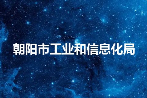 朝阳市工业和信息化局