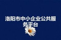 洛阳市中小企业公共服务平台