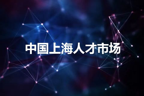 中国上海人才市场 中国上海人才市场