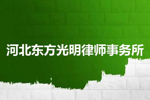河北东方光明律师事务所