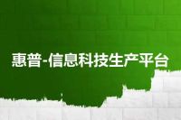 惠普-信息科技生产平台