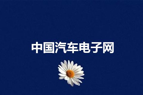 中国汽车电子网