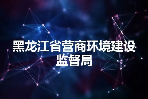 黑龙江省营商环境建设监督局