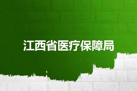 江西省医疗保障局