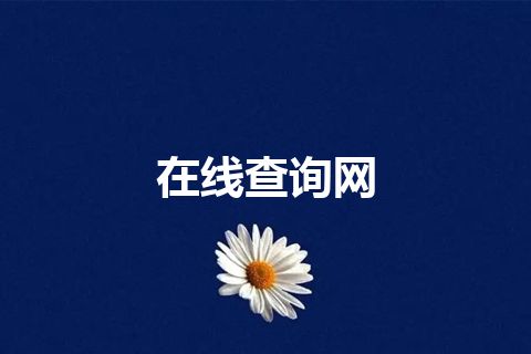 在线查询网