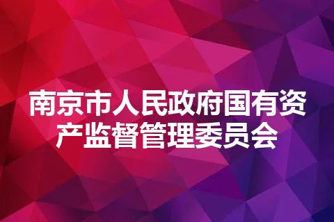 南京市人民政府国有资产监督管理委员会 南京市人民政府国有资产监督管理委员会