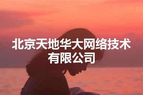 北京天地华大网络技术有限公司