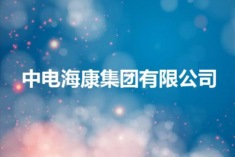 中电海康集团有限公司 中电海康集团有限公司