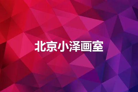 北京小泽画室