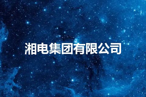 湘电集团有限公司